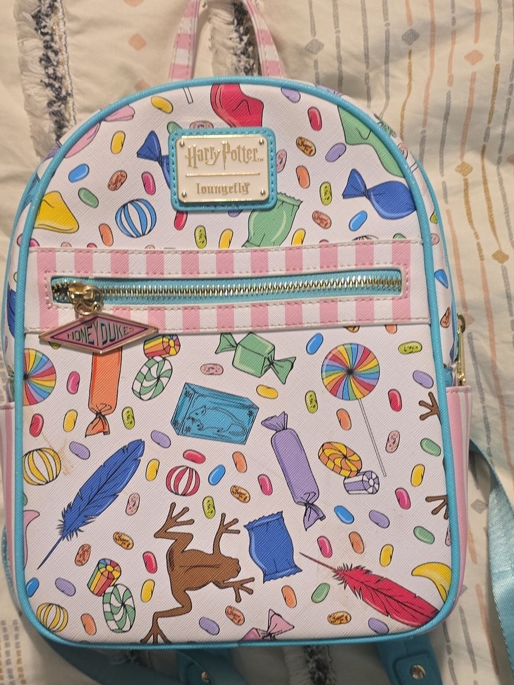 Loungefly Pastel Multi Candy Honeydukes Kids Mini Backpack